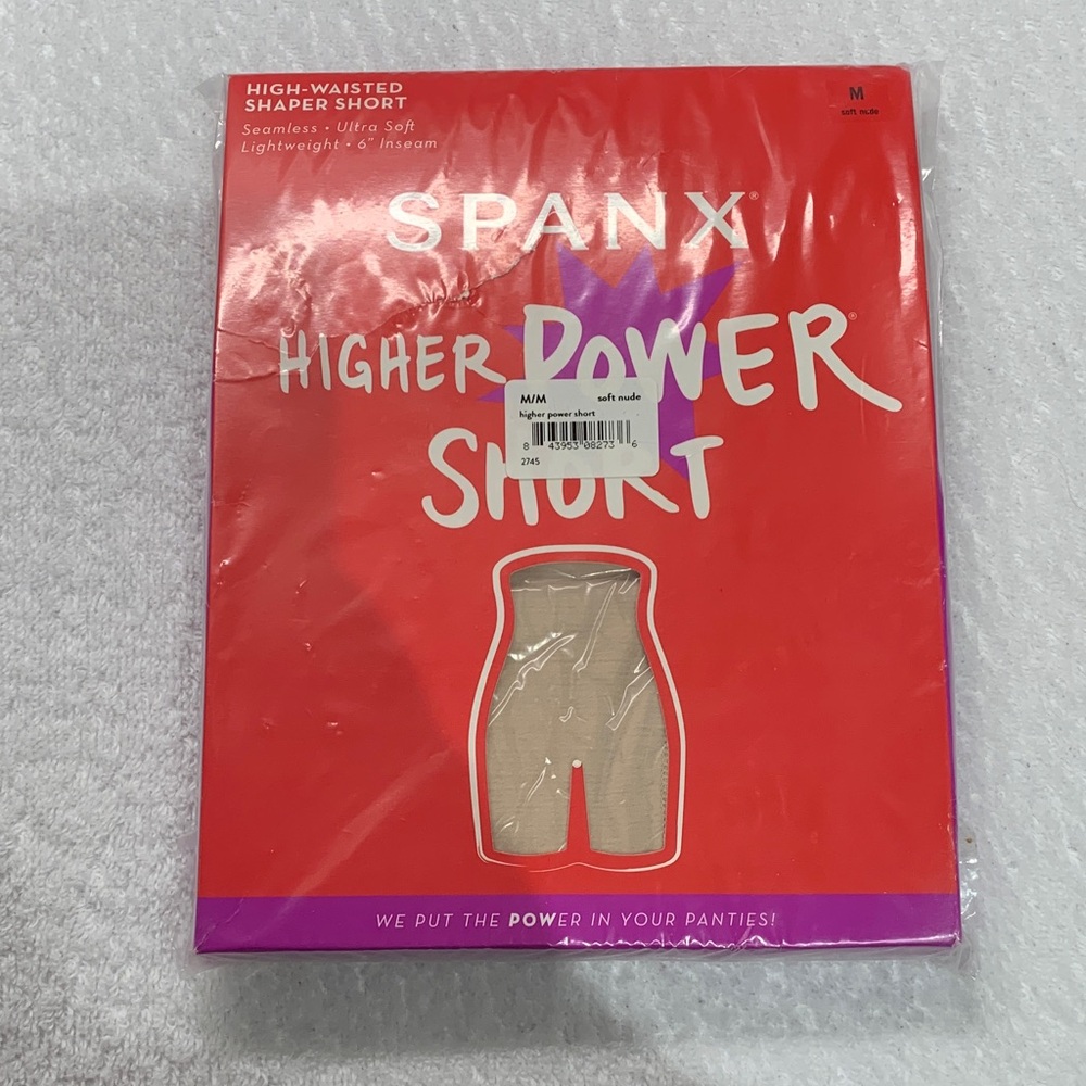 SPANX Higher Power Short in Nude